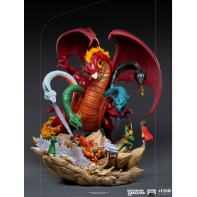 Dragones y mazmorras Estatua 1/20 Demi Art Scale Tiamat Battle 56 cm