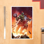 125€ Marvel Litografia Planet Hulk: Worldbreaker 41 x 61 cm - sin marco