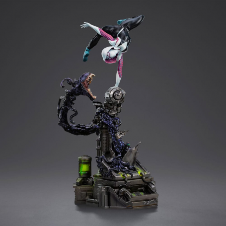 Spider-Man vs Villains Estatua 1/10 Art Scale Ghost Spider Diorama 34 cm