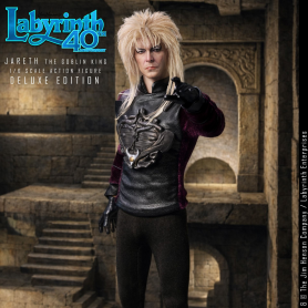 419€ Labyrinth Jareth The Goblin King 1/6 Action Figure Deluxe Edition Kaustic Plastic