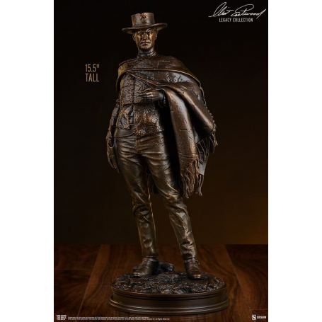 495€ El Bueno, el Feo y el Malo Estatua The Man with No Name (Faux Bronze) 39 cm