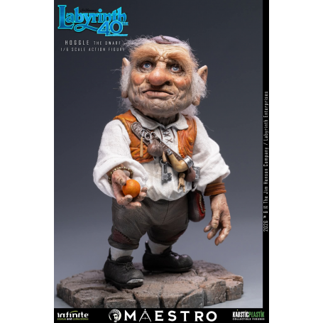 239€ Figura de acción de Hoggle el enano , Dentro del laberinto a escala 1/6