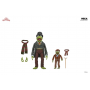 62€ Los Muppets en Cuento de Navidad Ultimate pack de 2 Figuras Kermit as Bob Cratchit & Robin as Tiny Tim 18 cm