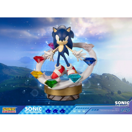 469€ Sonic The Hedgehog Resin Estatua Sonic Frontiers Sonic 42 cm