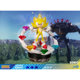 469€ Sonic The Hedgehog Resin Estatua Sonic Frontiers Super Sonic 45 cm