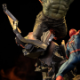 589€ Marvel Comics Estatua 1/10 Art Scale Spider-Man vs Hulk 38 cm