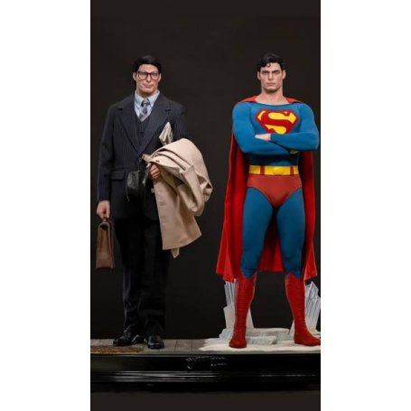 Superman (1978) Christopher Reeve Clark Kent Dual Version 1/3 Hyperreal JND Studios 72cm