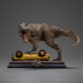 Jurassic Park Icons Estatua T-Rex Attack 15 cm
