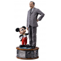 1519€ Disney Classics Estatua 1/4 Legacy Replica Walt Disney & Mickey Mouse 59 cm