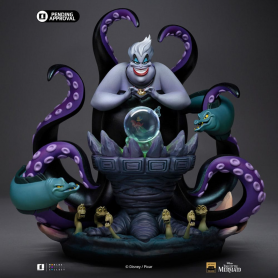 Disney's Villains Estatua 1/10 Deluxe Art Scale Ursula 23 cm