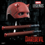 Daredevil: Born Again Máscara Premium para juego de rol y Bastón de Combate
