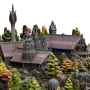 915€ El Señor de los Anillos Diorama Rivendell Open Edition 28 cm