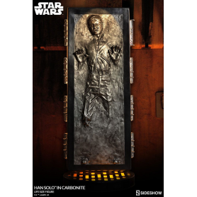 9849€ Star Wars Estatua tamaño real Han Solo en Carbonita 231 cm