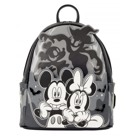 Mickey & Minnie by Loungefly Mochila Mini Ghost Light Up Glow