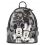 Mickey & Minnie by Loungefly Mochila Mini Ghost Light Up Glow