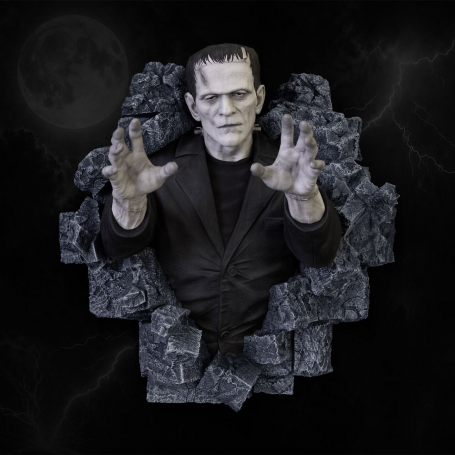 899€ Frankenstein Classic Horror Edition Half Scale Wall Sculpture