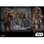 Star Wars Episode V Figura Movie Masterpiece 1/6 Chewbacca with Disassembled C-3PO 36 cm