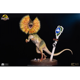 2599€ Parque Jurásico Maquette 1/3 Dilophosaurus 62 cm