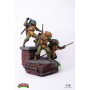 1599€ Tortugas Ninja Estatua 1/6 Movie Diorama 51 cm