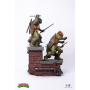 1599€ Tortugas Ninja Estatua 1/6 Movie Diorama 51 cm