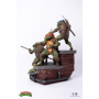 1599€ Tortugas Ninja Estatua 1/6 Movie Diorama 51 cm