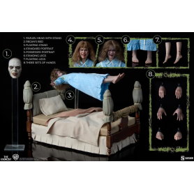 459€ El exorcista Figura 1/6 Regan MacNeil (Deluxe Edition) 23 cm