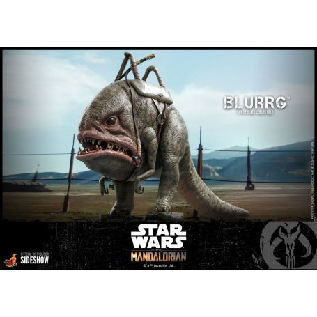 Star Wars The Mandalorian Pack de 2 Figuras 1/6 Blurrg 37 cm
