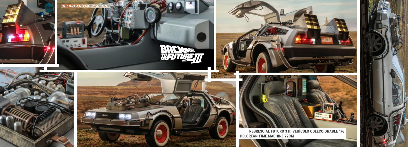 SILDER DELOREAN REGRESO AL FUTURO III